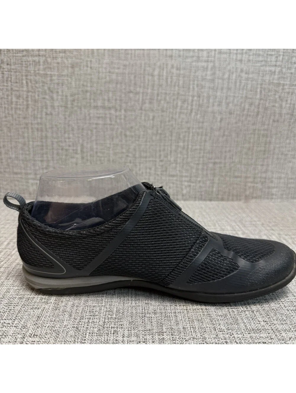 Merrell Shoes Womens Sz 6.5 Black Ceylon Sport Zip Casual Sneakers Mesh Low